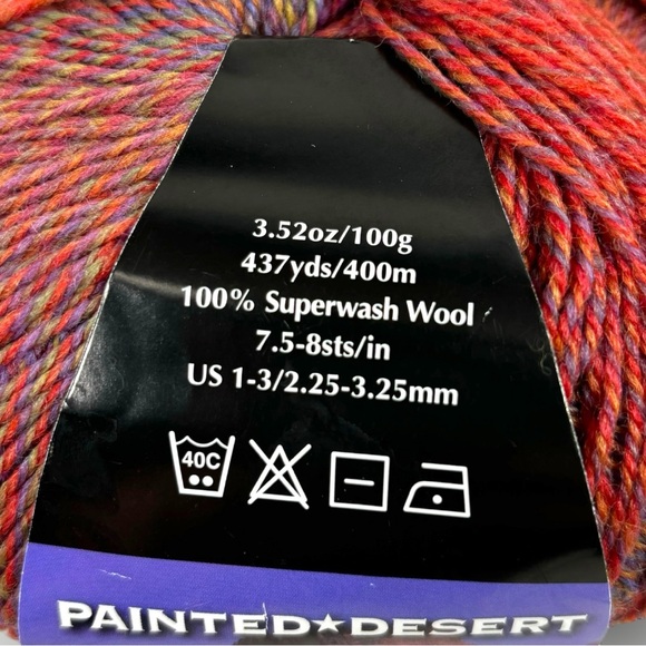 Painted Desert 100% Superwash Australian Wool, 437yds, Color #4 - Picture 2 of 4